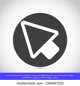 arrow vector icon 10 eps