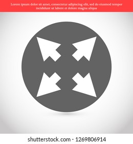 arrow vector icon 10 eps