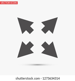 arrow vector icon 10 eps