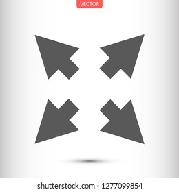 arrow vector icon 10 eps