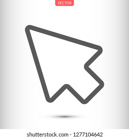 arrow vector icon 10 eps