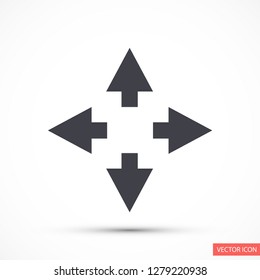 arrow vector icon 10 eps