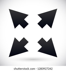 arrow vector icon 10 eps