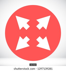 arrow vector icon 10 eps
