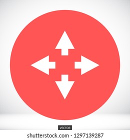 arrow vector icon 10 eps