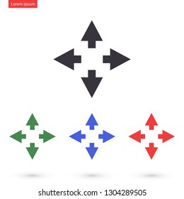 arrow vector icon 10 eps