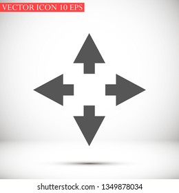 arrow vector icon 10 eps