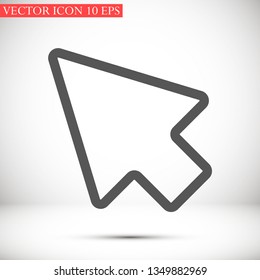 arrow vector icon 10 eps