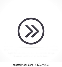arrow vector icon 10 eps , Lorem ipsum Flat design