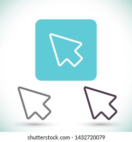 arrow vector icon 10 eps , Lorem ipsum Flat design