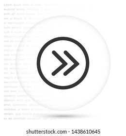 arrow vector icon 10 eps , Lorem ipsum Flat design
