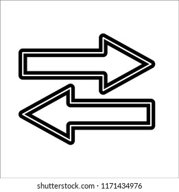 ARROW VECTOR ICON