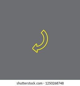 Arrow vector icon
