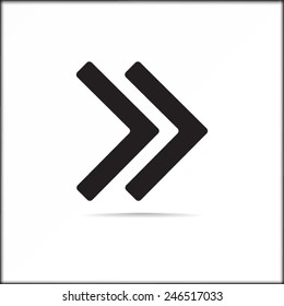 Arrow vector icon 