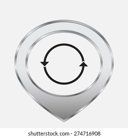 Arrow vector icon 