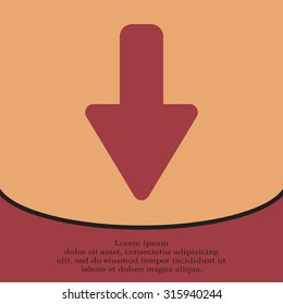 Arrow vector icon