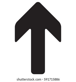 Arrow Up vector icon