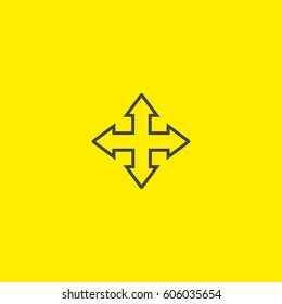 Arrow vector icon