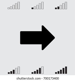 Arrow vector icon