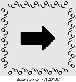 Arrow vector icon