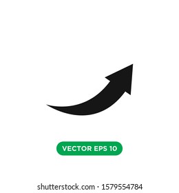 arrow vector icon design concept 