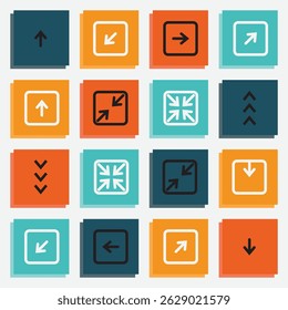 arrow vector icon illustration design.Arrow design for education business plan and digital technology elements