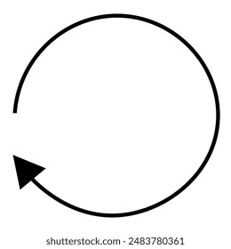 Arrow Vector Icon Illustration Simple