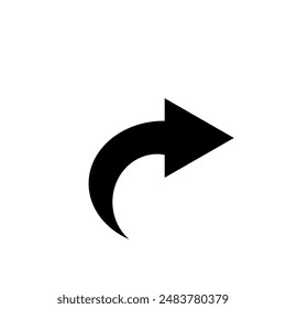Arrow Vector Icon Illustration Simple