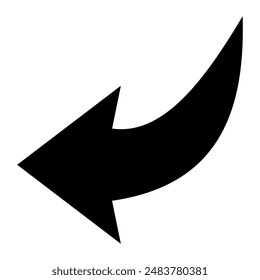 Ilustración simple del Vector de flecha