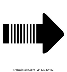 Ilustración simple del Vector de flecha