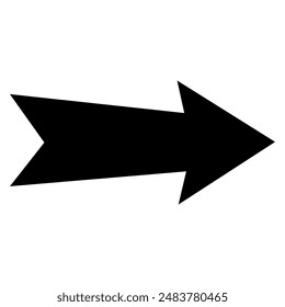 Arrow Vector Icon Illustration Simple