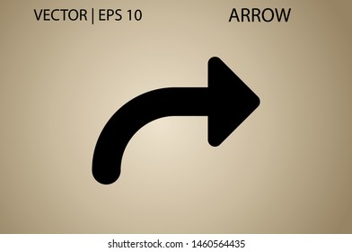 Arrow vector icon isolated set on white background. Button arrow infographic vector icon next, previous, pointer design digital element collection. Vector arrow icon template. Download and down arrow 