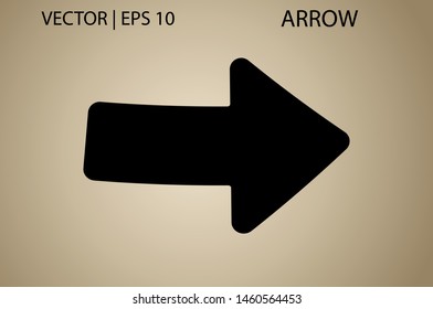 Arrow vector icon isolated set on white background. Button arrow infographic vector icon next, previous, pointer design digital element collection. Vector arrow icon template. Download and down arrow 