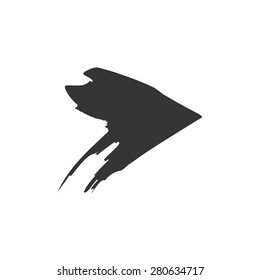 Arrow vector icon (logo, sign)