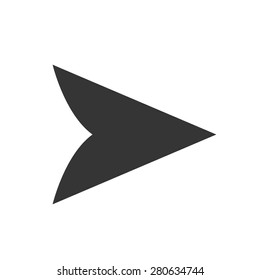 Arrow vector icon (logo, sign)