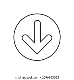 arrow vector icon scroll up down left right