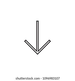 arrow vector icon scroll up down left right