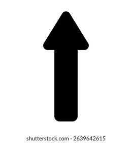 Arrow vector icon. scroll illustration sign. Direction symbol or logo. Success web icon.