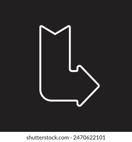 Arrow Vector, Arrow Icon, Arrow Sign, Arrow Background, Vector Illustration Background