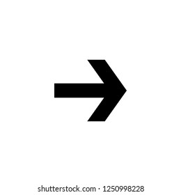 arrow vector icon. arrow sign on white background. arrow icon for web and app