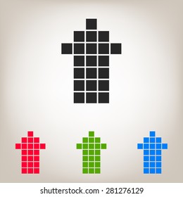 Arrow vector icon - up.