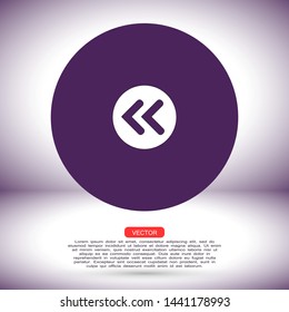 arrow vector icons , Lorem ipsum flat design