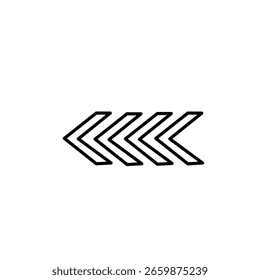 Arrow vector icons for web design and navigation