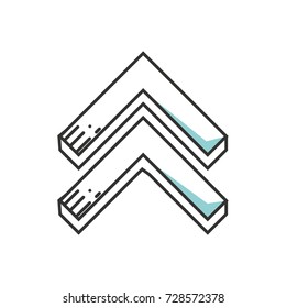 arrow vector illustration