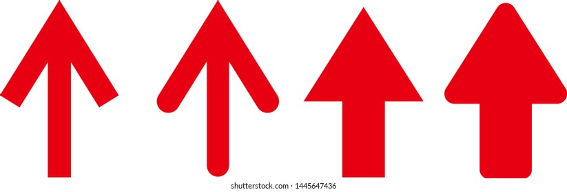 
Arrow vector illustration and icon.