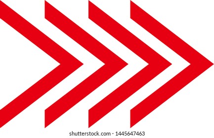 
Arrow vector illustration and icon.