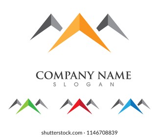 Arrow vector illustration icon Logo Template design