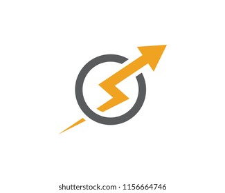 Arrow vector illustration icon Logo Template design