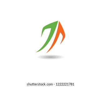 Arrow vector illustration icon Logo Template design