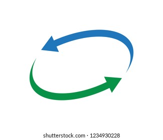 Arrow vector illustration icon Logo Template design